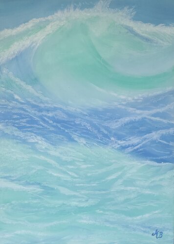 The Great Wave von Miriam Brussato, Malerei kaufen auf Singulart