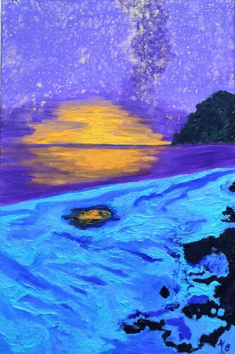 Bioluminescenze von Miriam Brussato, Malerei kaufen auf Singulart