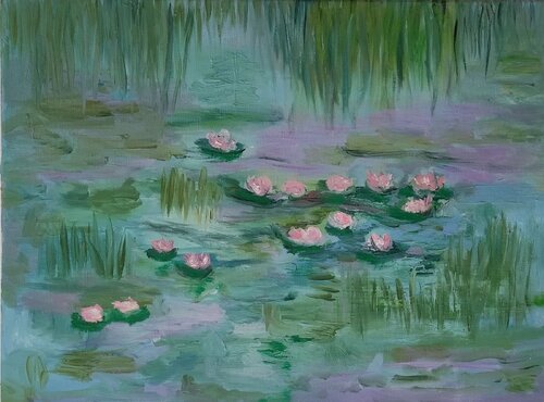Ninfee von Miriam Brussato, Malerei kaufen auf Singulart