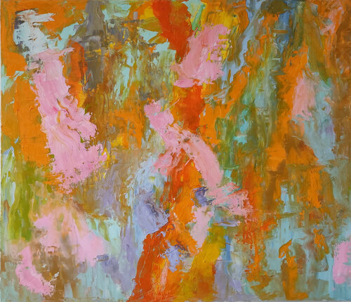 Astratto in contrazione van Miriam Brussato, Schilderij te koop op Singulart