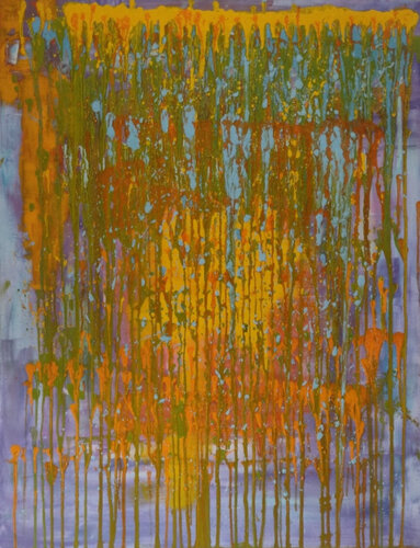 Una cascata di colori van Miriam Brussato, Schilderij te koop op Singulart