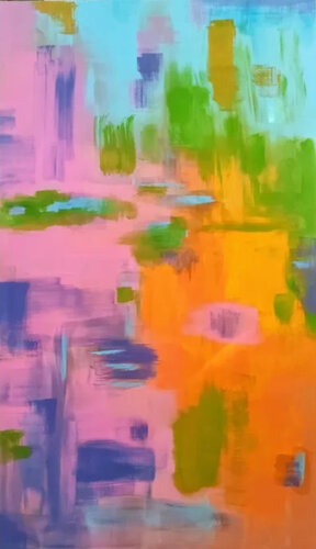 Happyness van Miriam Brussato, Schilderij te koop op Singulart