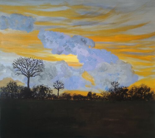 Cloudy winter evening Miriam Brussato