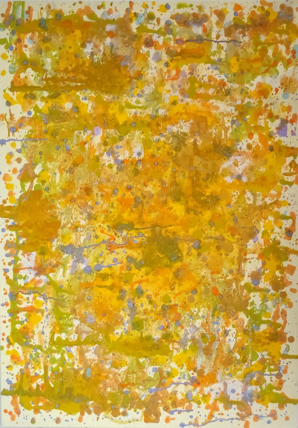 Astratto Giallo Miriam Brussato