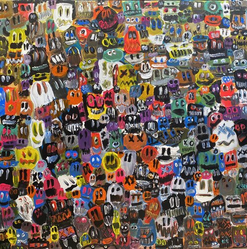 Vives les fleurs di SEB PAUL MICHEL, Pittura in vendita su Singulart