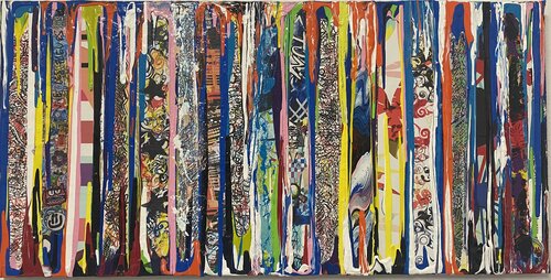 vive les coolures et les coolures by SEB PAUL MICHEL, Painting for Sale on Singulart