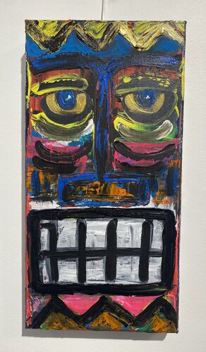 Cool Tiki by SEB PAUL MICHEL, 회화 for Sale on Singulart