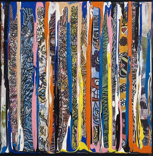 Vive les fleurs et les coolures de SEB PAUL MICHEL, Pintura a la venta en Singulart