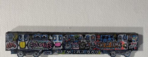 Métro custom von SEB PAUL MICHEL, Malerei kaufen auf Singulart