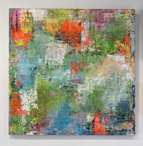 Vive l’abstraction et les fleurs von SEB PAUL MICHEL, Malerei kaufen auf Singulart