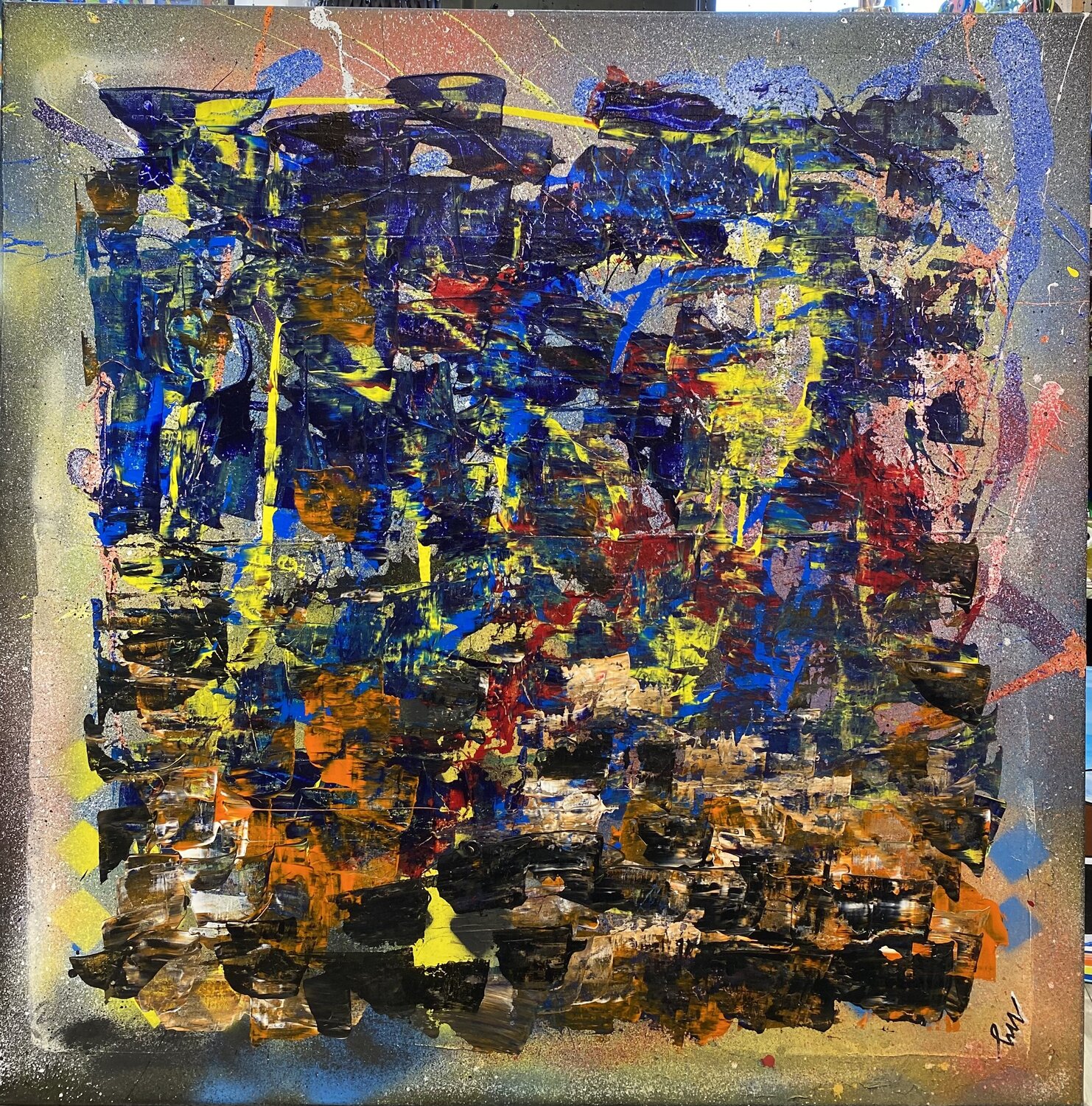 Vive l’abstraction et les fleurs SEB PAUL MICHEL