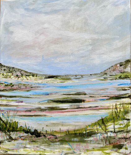Fantasy landscape de Simmenz, Pintura a la venta en Singulart