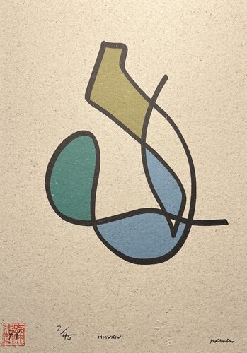 7Y CXXXVI ABSTRAKT [Limited Edition Print] von AKIRA MMXX, Druck kaufen auf Singulart