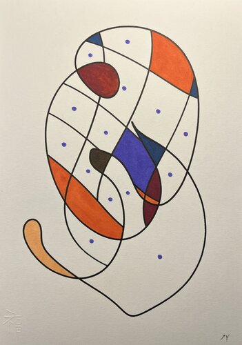 7Y CXLI ABSTRAKT Unikat by AKIRA MMXX, 회화 for Sale on Singulart