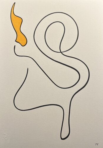 7Y XI XII.3 ABSTRAKT Unikat by AKIRA MMXX, Painting for Sale on Singulart
