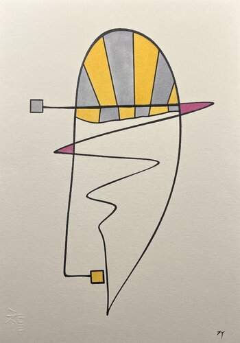 7Y XI XX.3 ABSTRAKT Unikat by AKIRA MMXX, 회화 for Sale on Singulart