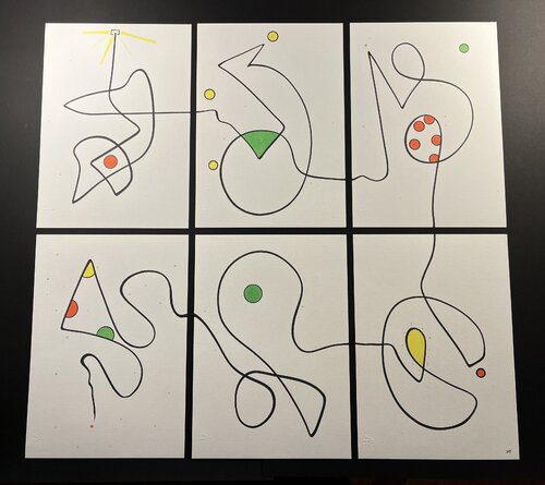 7Y XI XX.VI ABSTRAKT Unikat by AKIRA MMXX, Painting for Sale on Singulart