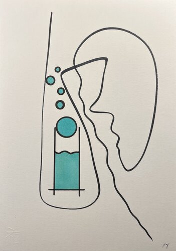 7Y VI II XVI.3 ABSTRAKT Unikat van AKIRA MMXX, Schilderij te koop op Singulart