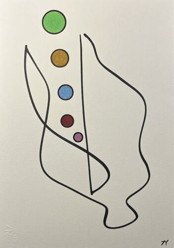 7Y VI II XXVIII.1 di AKIRA MMXX, Pittura in vendita su Singulart