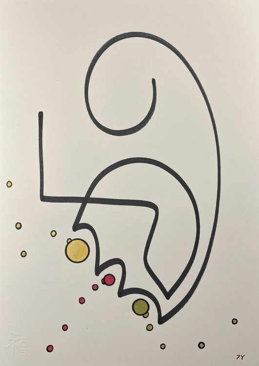 7Y XI XXV.1 ABSTRAKT Unikat AKIRA MMXX