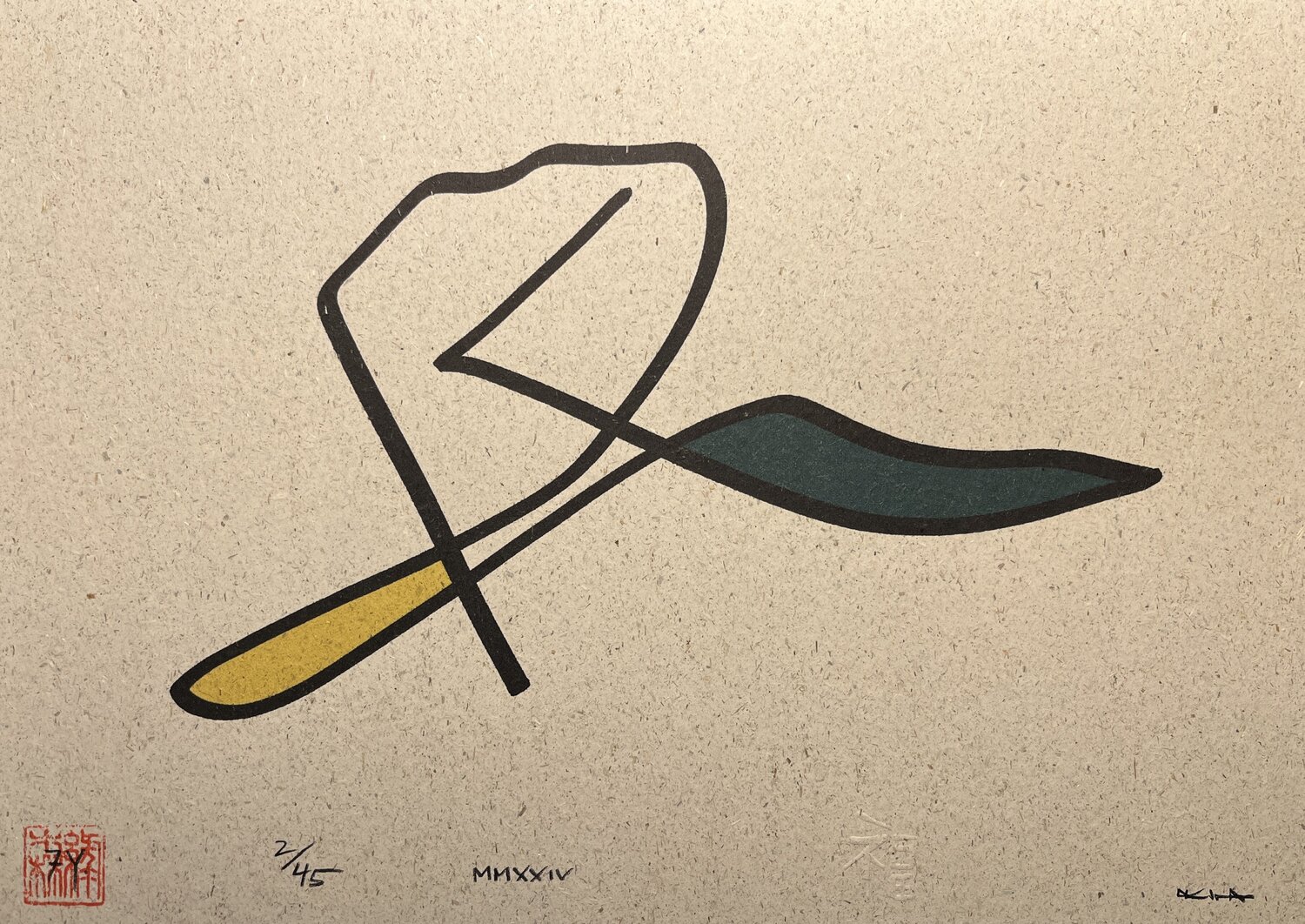 7Y CXXIX ABSTRAKT [Limited Edition Print] AKIRA MMXXVI Druck zu verkaufen