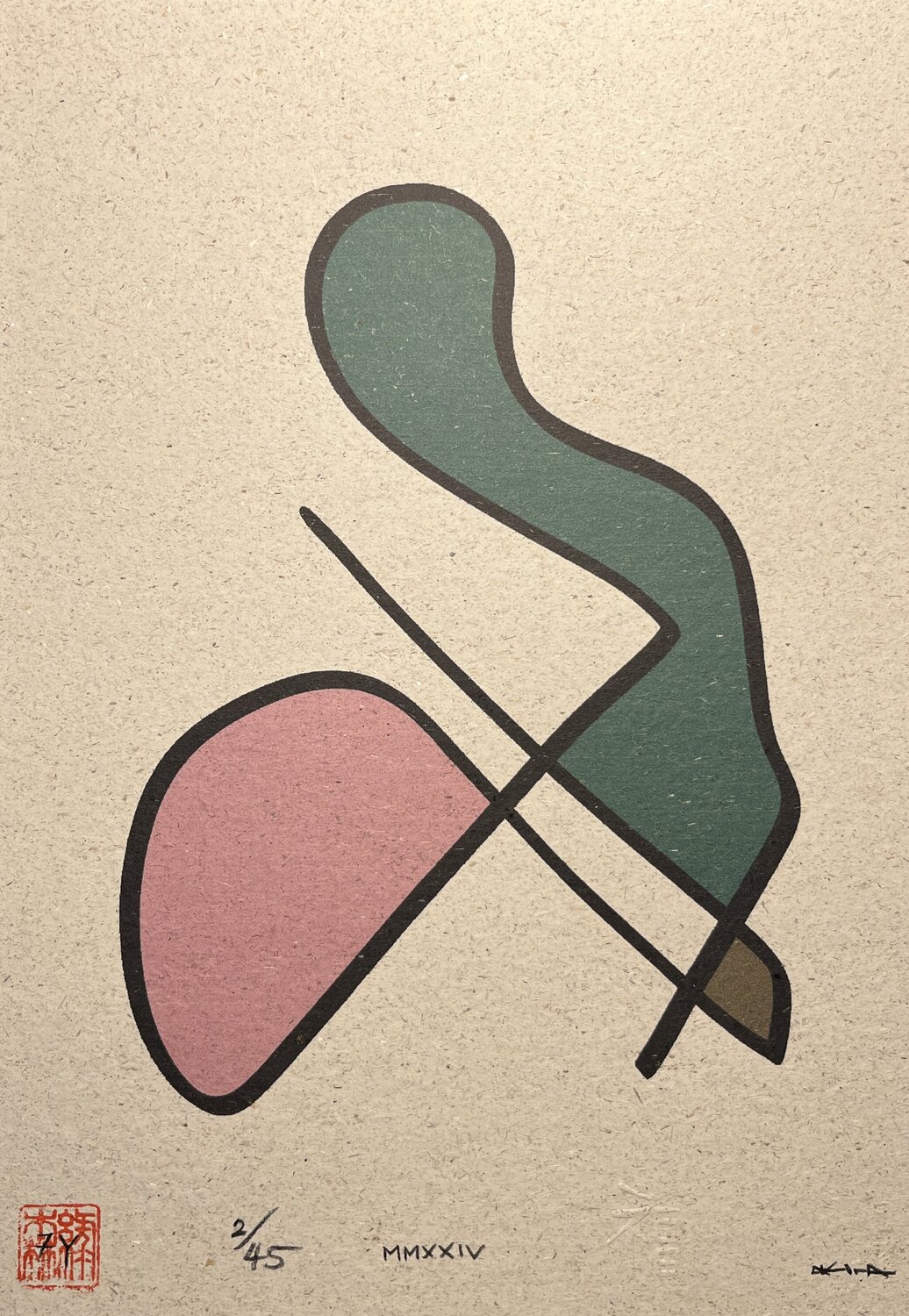 7Y CXL ABSTRAKT [Limited Edition Print] AKIRA MMXX Druck zu verkaufen