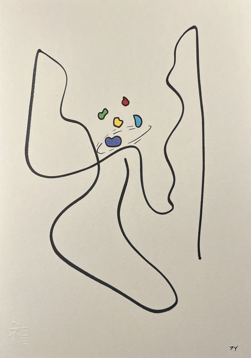 7Y XI XXV.3 ABSTRAKT Unikat AKIRA MMXX Originalgemälde zu verkaufen