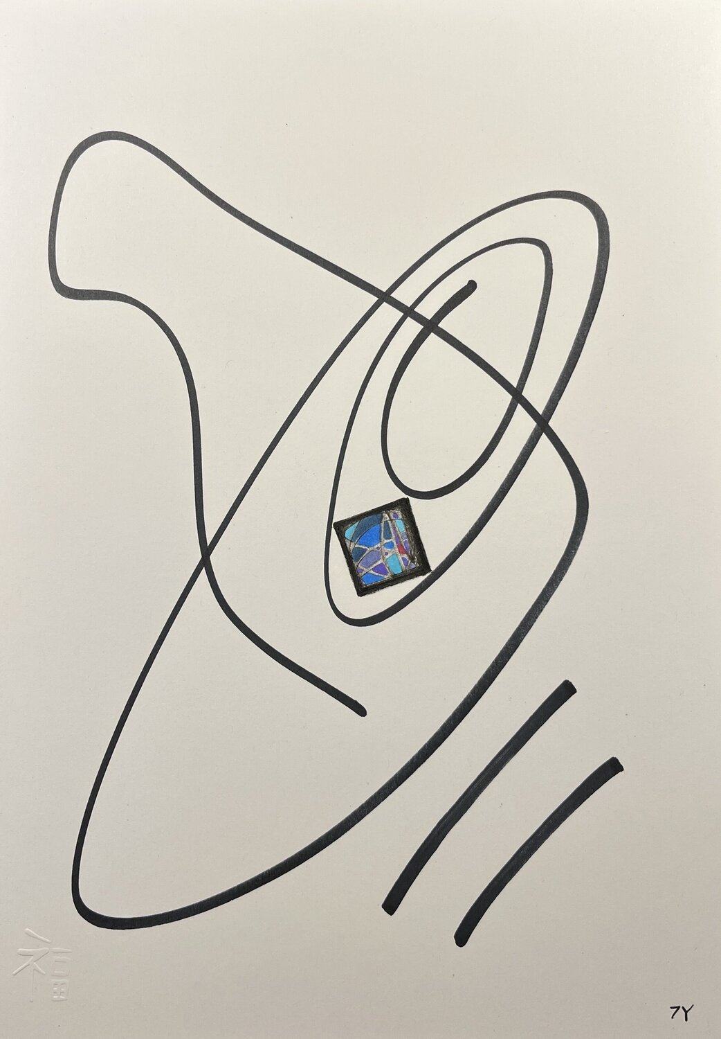 7Y XII XII.2 ABSTRAKT Unikat AKIRA MMXX Originalgemälde zu verkaufen