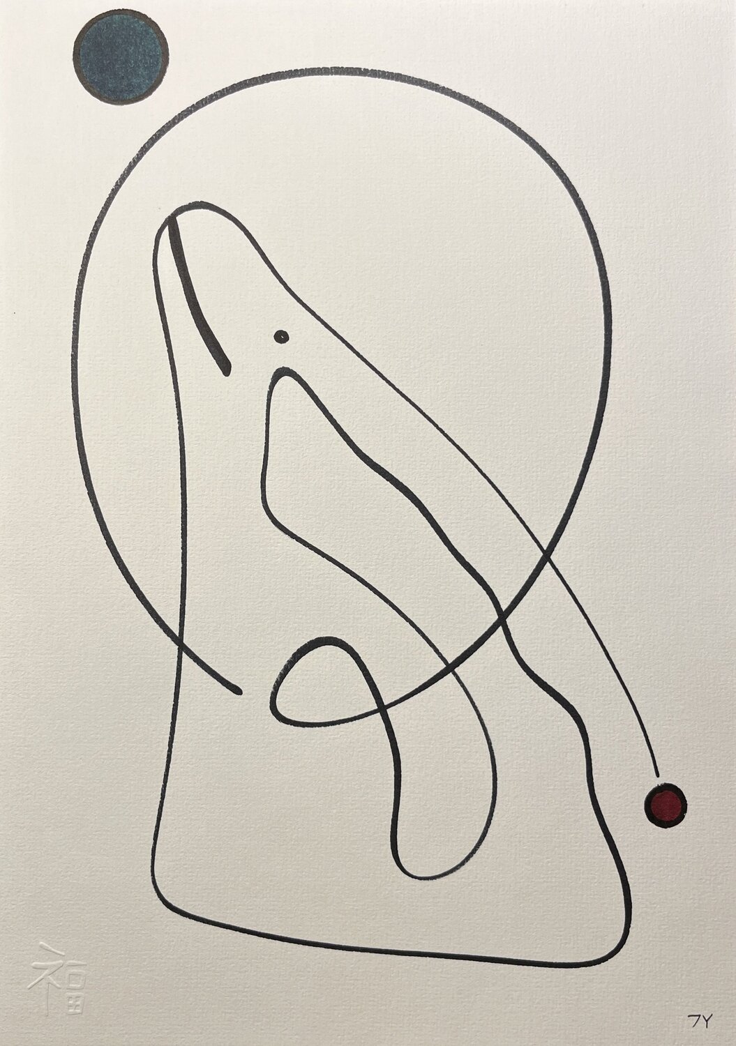 7Y VI VI XI.2 UNIKAT AKIRA MMXX Original painting for sale