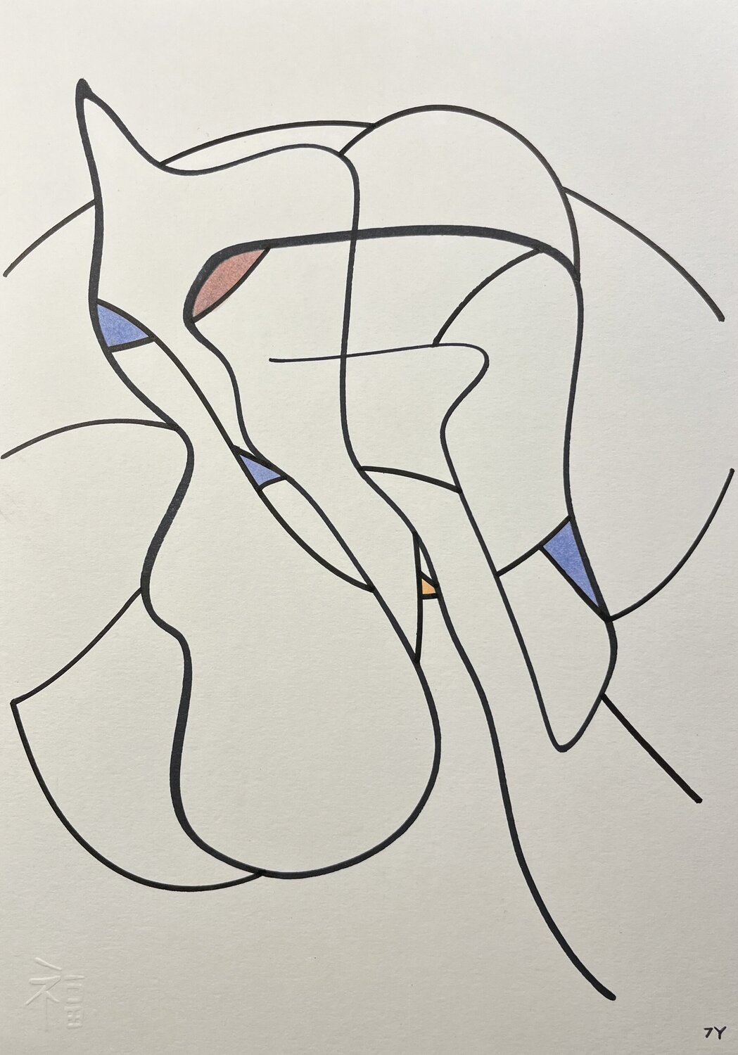 7Y VI VI XI.14 UNIKAT AKIRA MMXX Original painting for sale