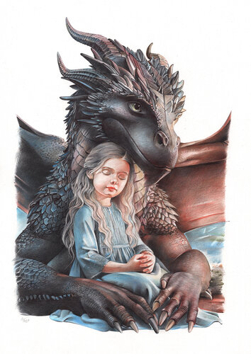 Peace de Daria Maier, Dibujo a la venta en Singulart