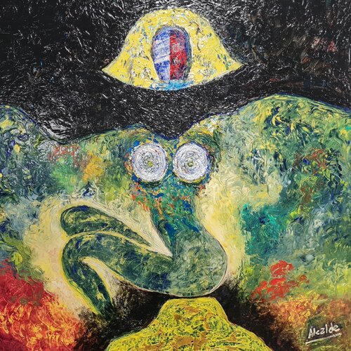 Menina 3 by Ángel Alcalde, Painting for Sale on Singulart