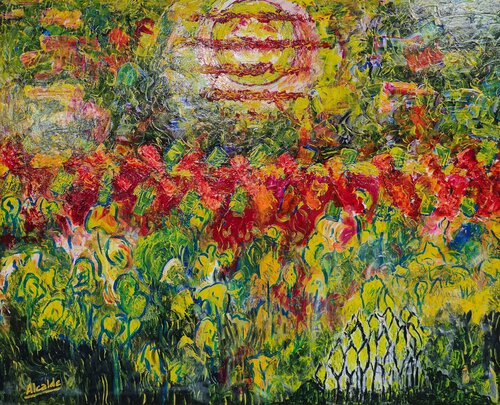 Naturaleza 20 par Ángel Alcalde, Peinture en vente sur Singulart