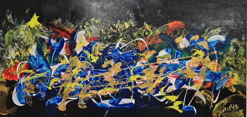 Abstracto 11 par Ángel Alcalde, Peinture en vente sur Singulart