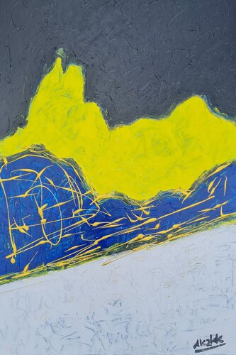 Naturaleza 10 par Ángel Alcalde, Peinture en vente sur Singulart