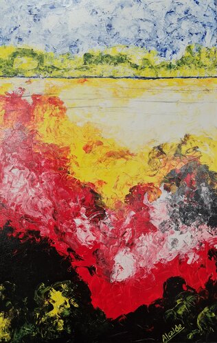 Abstracto 15 par Ángel Alcalde, Peinture en vente sur Singulart