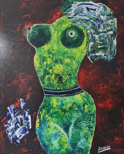 Desnudo 7 par Ángel Alcalde, Peinture en vente sur Singulart