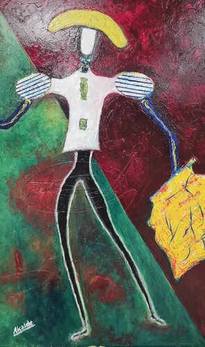 Torero par Ángel Alcalde, Peinture en vente sur Singulart