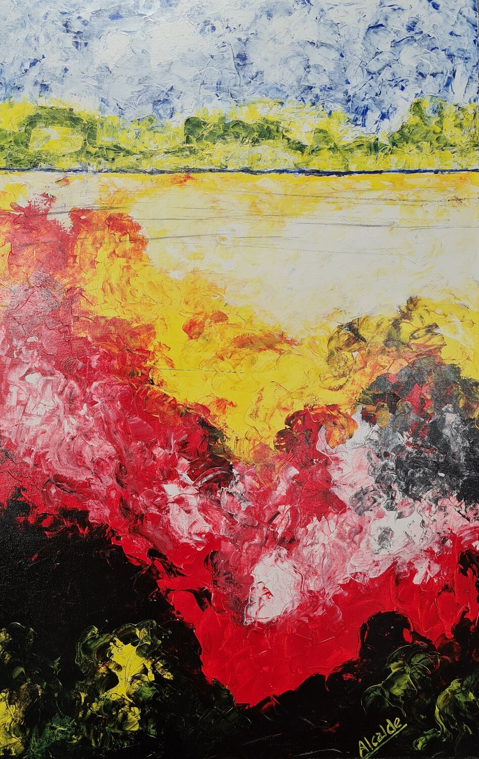Abstracto 15 Ángel Alcalde
