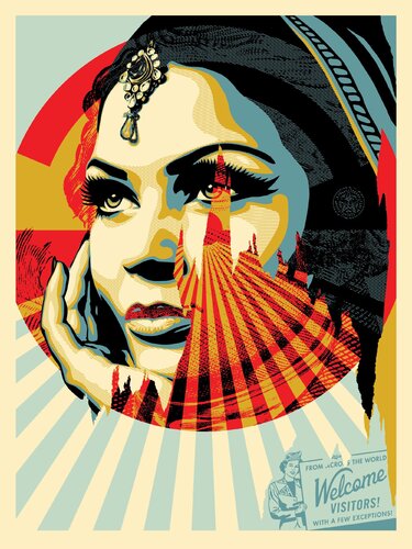 Target exceptions by Shepard Fairey, Print for Sale on Singulart