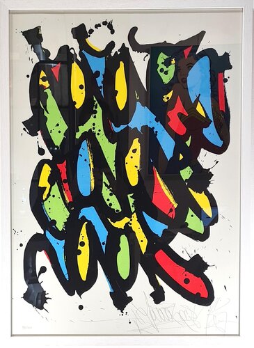 Kids getaway by JonOne, 인쇄 for Sale on Singulart