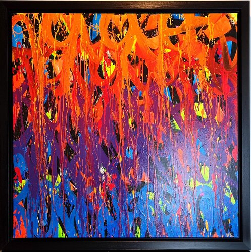 Fire From With-In by JonOne, 회화 for Sale on Singulart
