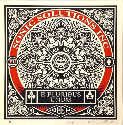 E Pluribus Unum Shepard Fairey