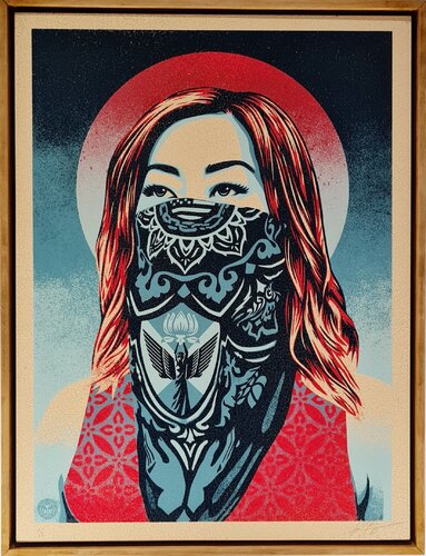 Just Angel Rising 3/6 von Shepard Fairey, Malerei kaufen auf Singulart