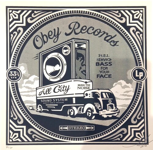All City von Shepard Fairey, Druck kaufen auf Singulart
