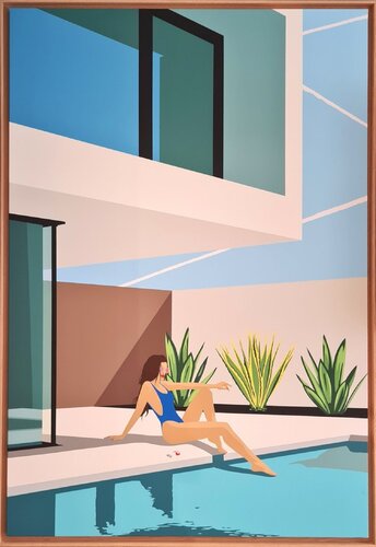 Miami vice par FenX, Peinture en vente sur Singulart