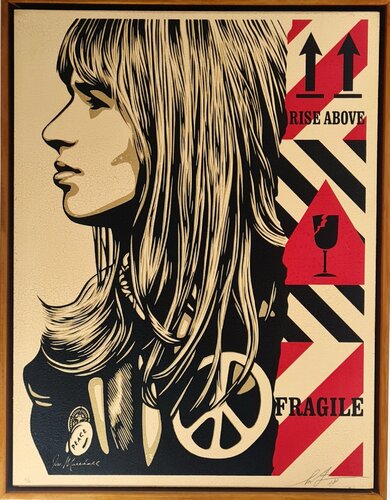Fragile Peace 6/6 by Shepard Fairey, Painting for Sale on Singulart