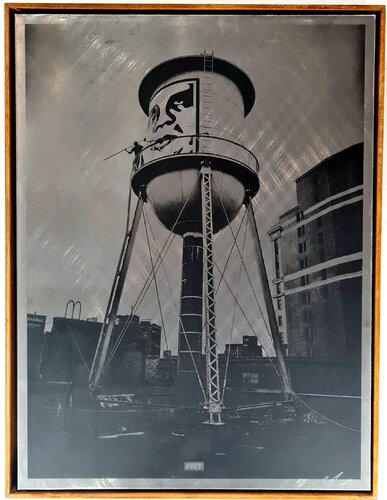 Water Tower 1/3 (Metal) di Shepard Fairey, Pittura in vendita su Singulart
