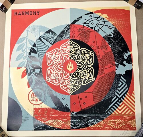 Global Harmony by Shepard Fairey, Painting for Sale on Singulart