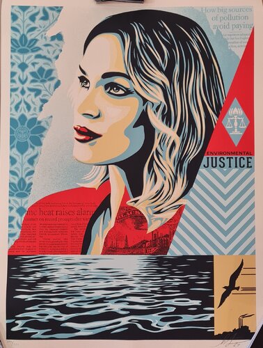 ENVIRONMENTAL JUSTICE von Shepard Fairey, Druck kaufen auf Singulart
